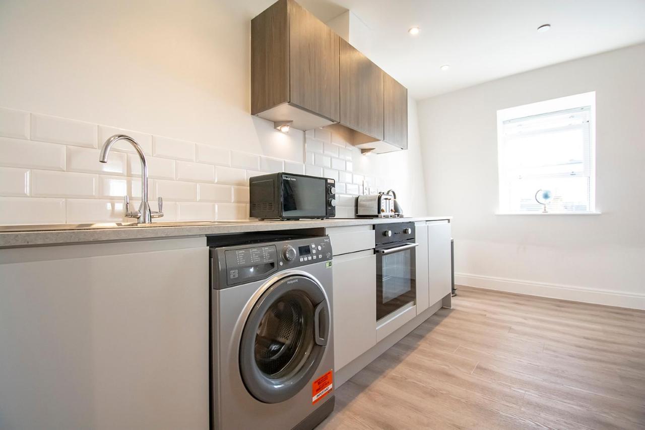 Modern 1 Bed Flat 2 Mins Walk From Restaurants Bars Clubs & Beach! Wow! Lägenhet Bournemouth Exteriör bild