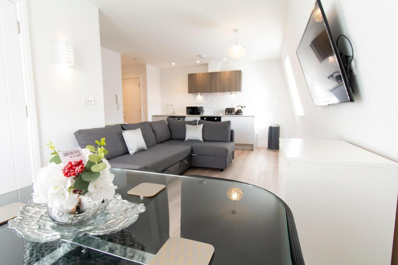 Modern 1 Bed Flat 2 Mins Walk From Restaurants Bars Clubs & Beach! Wow! Lägenhet Bournemouth Exteriör bild